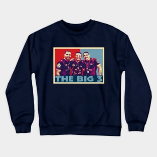 Melbourne Storm - Smith, Cronk & Slater - THE BIG 3 Crewneck Sweatshirt